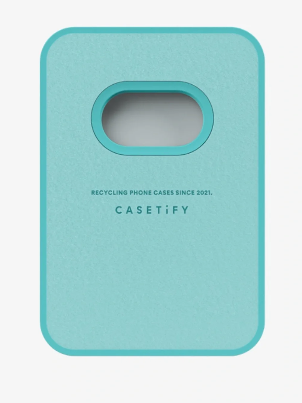 casetify Ripple Wallet - Mint Blue - Picture 2 of 2